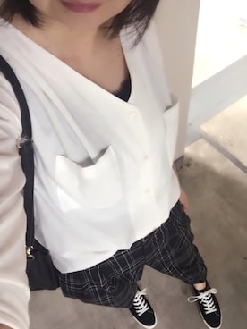 rii ＿❤︎さん（レディース・166cm）の秋コーディネート