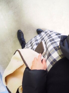 rii ＿❤︎さん（レディース・166cm）の冬コーディネート
