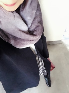 「LEPSIM（レプシィム）のアイテム（チェスターコート）」を使った、rii ＿❤︎さん（レディース・166cm）の冬コーディネート