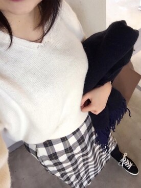 rii ＿❤︎さん（レディース・166cm）の秋コーディネート