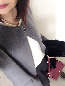 rii ＿❤︎さん（レディース・166cm）の冬コーディネート