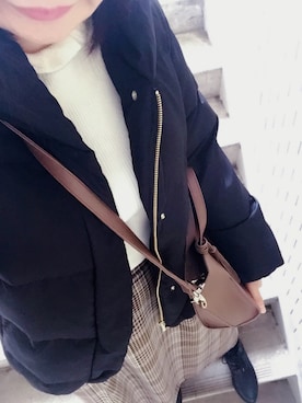 rii ＿❤︎さん（レディース・166cm）の冬コーディネート