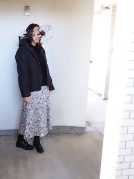 rii ＿❤︎さん（レディース・166cm）の冬コーディネート