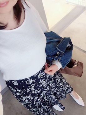 rii ＿❤︎さん（レディース・166cm）の春コーディネート