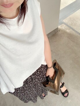 rii ＿❤︎さん（レディース・165cm）の夏コーディネート