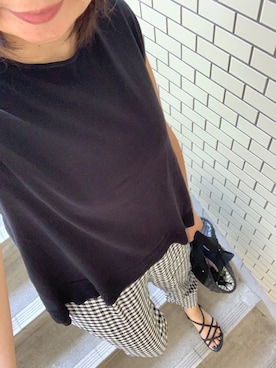 rii ＿❤︎さん（レディース・166cm）の夏コーディネート