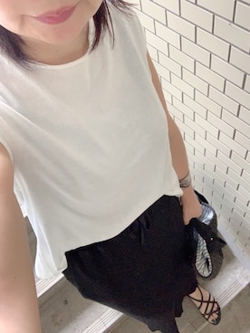 rii ＿❤︎さん（レディース・166cm）の夏コーディネート