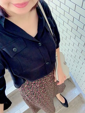 rii ＿❤︎さん（レディース・166cm）の秋コーディネート