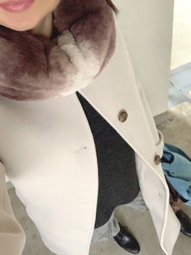 rii ＿❤︎さん（レディース・166cm）の冬コーディネート