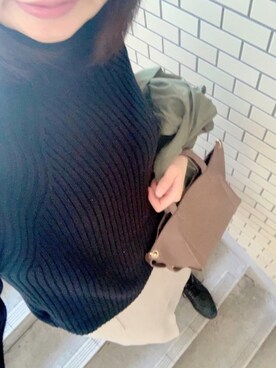 rii ＿❤︎さん（レディース・166cm）の冬コーディネート