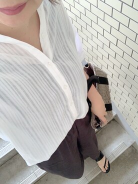 rii ＿❤︎さん（レディース・166cm）の夏コーディネート