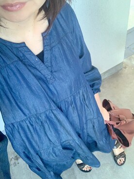 rii ＿❤︎さん（レディース・166cm）の秋コーディネート