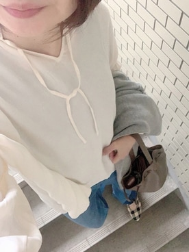 rii ＿❤︎さん（レディース・166cm）の春コーディネート