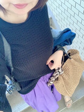 rii ＿❤︎さん（レディース・166cm）の春コーディネート