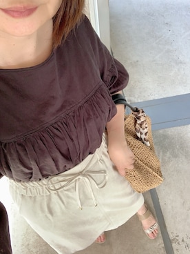 rii ＿❤︎さん（レディース・166cm）の春コーディネート