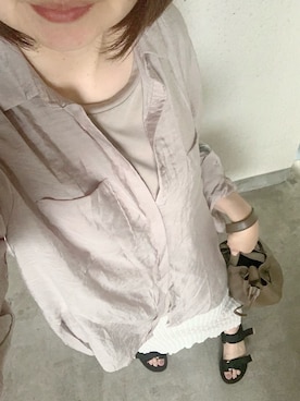 rii ＿❤︎さん（レディース・166cm）の春コーディネート