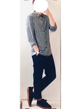 「ダニエルウェリントン」｜「アイテム（帽子）」を使った、こんさん（メンズ・172cm）の秋コーディネート