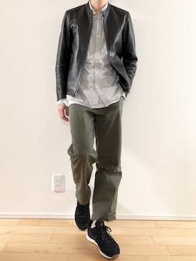 こんさん（メンズ・172cm）の秋コーディネート