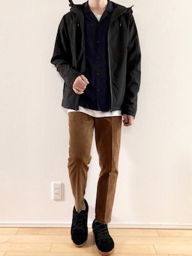 こんさん（メンズ・172cm）の秋コーディネート