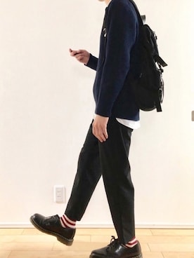 こんさん（メンズ・172cm）の秋コーディネート