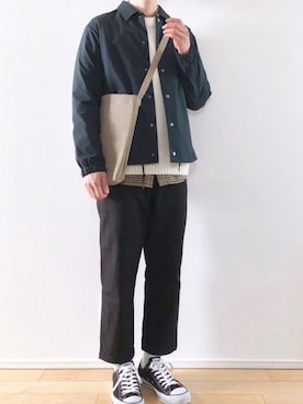 「JOINT WORKS（ジョイントワークス）のアイテム（ジャケット/アウター）」を使った、こんさん（メンズ・172cm）の冬コーディネート