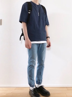 こんさん（メンズ・173cm）の夏コーディネート