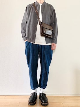 こんさん（メンズ・172cm）の秋コーディネート