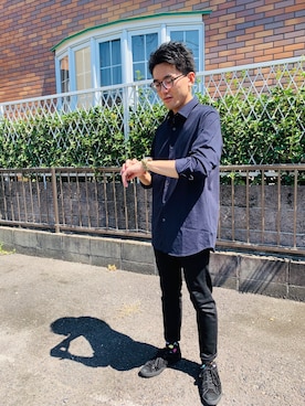 藤川 寛規さん（メンズ・166cm）の秋コーディネート