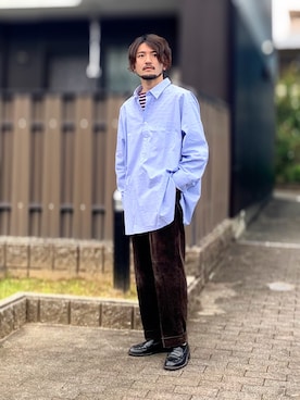 藤川 寛規さん（メンズ・166cm）の秋コーディネート