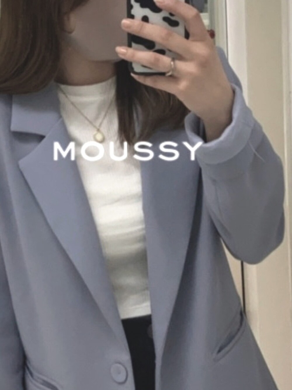 「淡色コーデ、パンツコーデ、オトナ女子、キレイめ、お洒落さんとつながりたい」｜「H&MのH&M - リブトップス - ホワイト（シャツ/ブラウス、ホワイト系）」を使った、Miiaさん（レディース・152cm）の春コーディネートの1枚目の写真