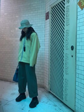 「LACOSTE（ラコステ）のアイテム（その他アウター）」を使った、kikkoさん（レディース・158cm）の夏コーディネート