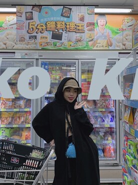 「通勤穿搭」｜「アイテム（キャップ）」を使った、kikkoさん（レディース・158cm）の夏コーディネート