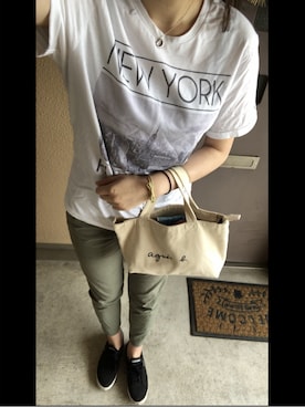 TOM🌙さん（レディース・170cm）の夏コーディネート