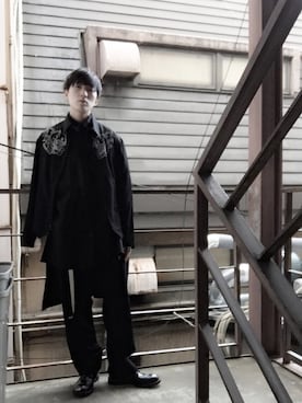 よしおさんの（Yohji Yamamoto | ヨウジヤマモト）を使ったコーディネート