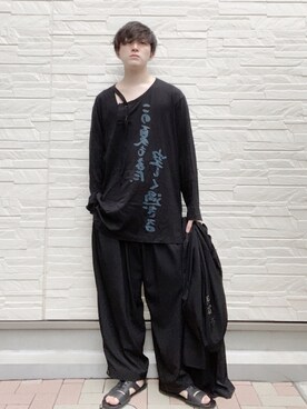 Yohji Yamamoto POUR HOMME（ヨウジヤマモトプールオム）のTシャツ