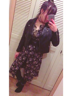 てぃ。さん（レディース・156cm）の春コーディネート
