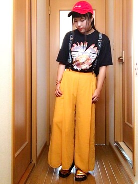 てぃ。さん（レディース・156cm）の夏コーディネート