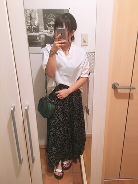 てぃ。さん（レディース・156cm）の夏コーディネート