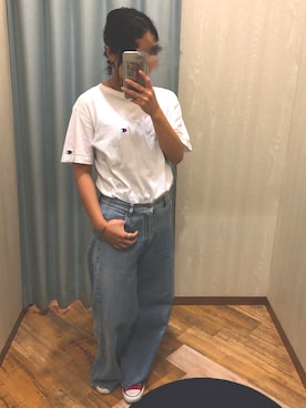 てぃ。さん（レディース・156cm）の夏コーディネート