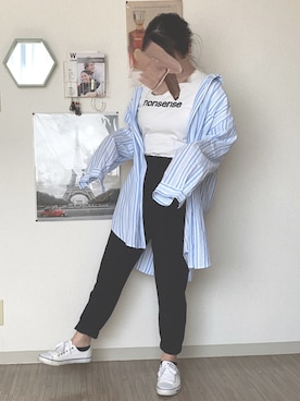 てぃ。さん（レディース・157cm）の春コーディネート