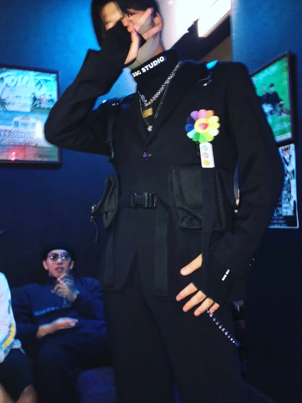「ESC STUDIOのアイテム（その他トップス、ブラック系）」を使った、Takanosukeさん（メンズ・175cm）の秋コーディネートの1枚目の写真