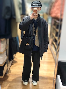 「アイテム（フォーマルスーツ/小物）」を使った、ゆまさん（メンズ・167cm・10代）の冬コーディネート