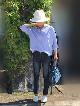 「Mistura（ミストゥーラ）のアイテム」を使った、あっきーなさん（レディース・156cm）の春コーディネート