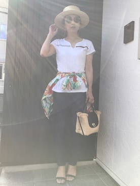 あっきーなさん（レディース・156cm）の夏コーディネート