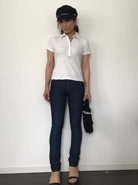 あっきーなさん（レディース・156cm）の夏コーディネート