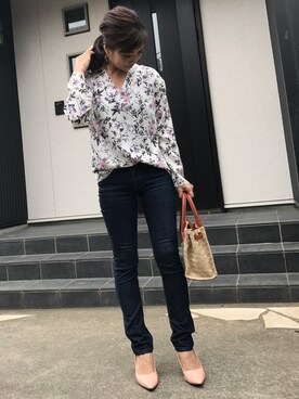 あっきーなさん（レディース・156cm）の夏コーディネート