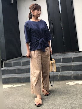 あっきーなさん（レディース・156cm）の夏コーディネート