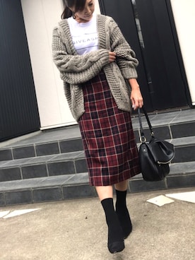 「オシャレパッソ」｜あっきーなさん（レディース・156cm）の秋コーディネート