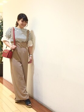 マジェスティックレゴン相模大野ステーションスクエア店スタッフさん（レディース・164cm）の夏コーディネート