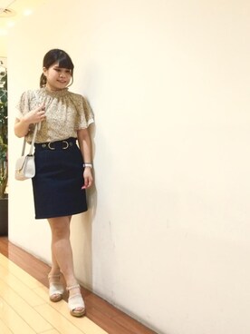 マジェスティックレゴン相模大野ステーションスクエア店スタッフさん（レディース・164cm）の夏コーディネート